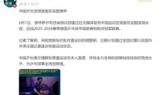 FB体育:樊振东加盟德甲年薪多少钱？球队经理回应樊振东德甲联赛待遇